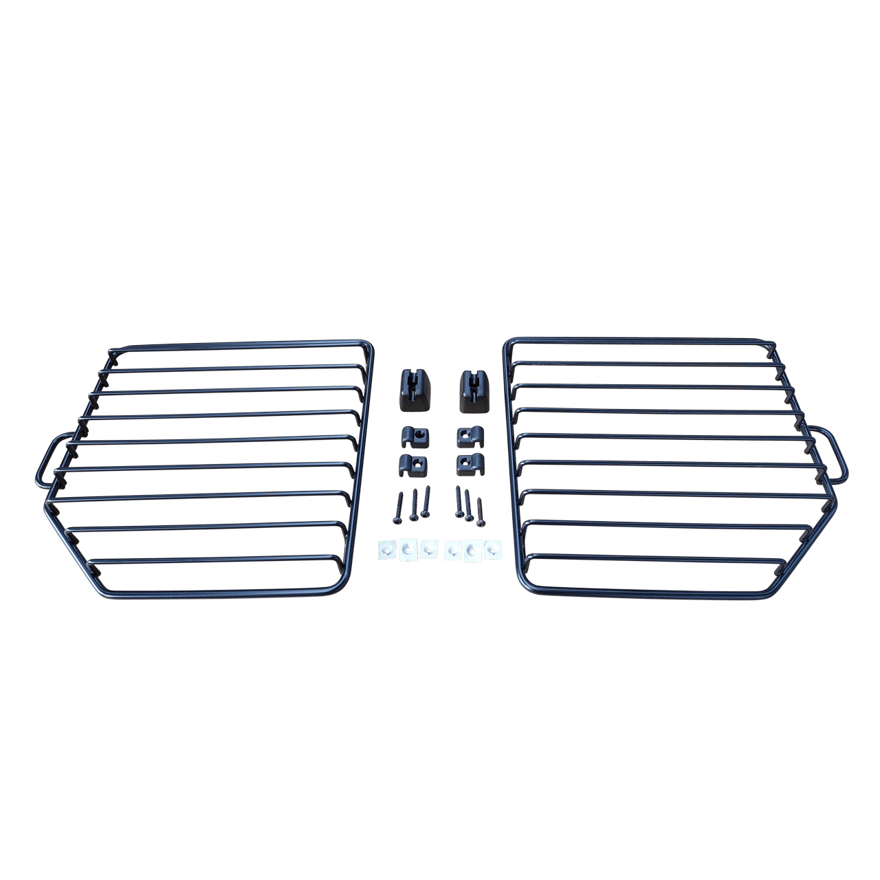 Schutzgitter für Scheinwerfer, Set incl. Befestigungsmaterial W460, W461, W463, GD, GE, G Klasse