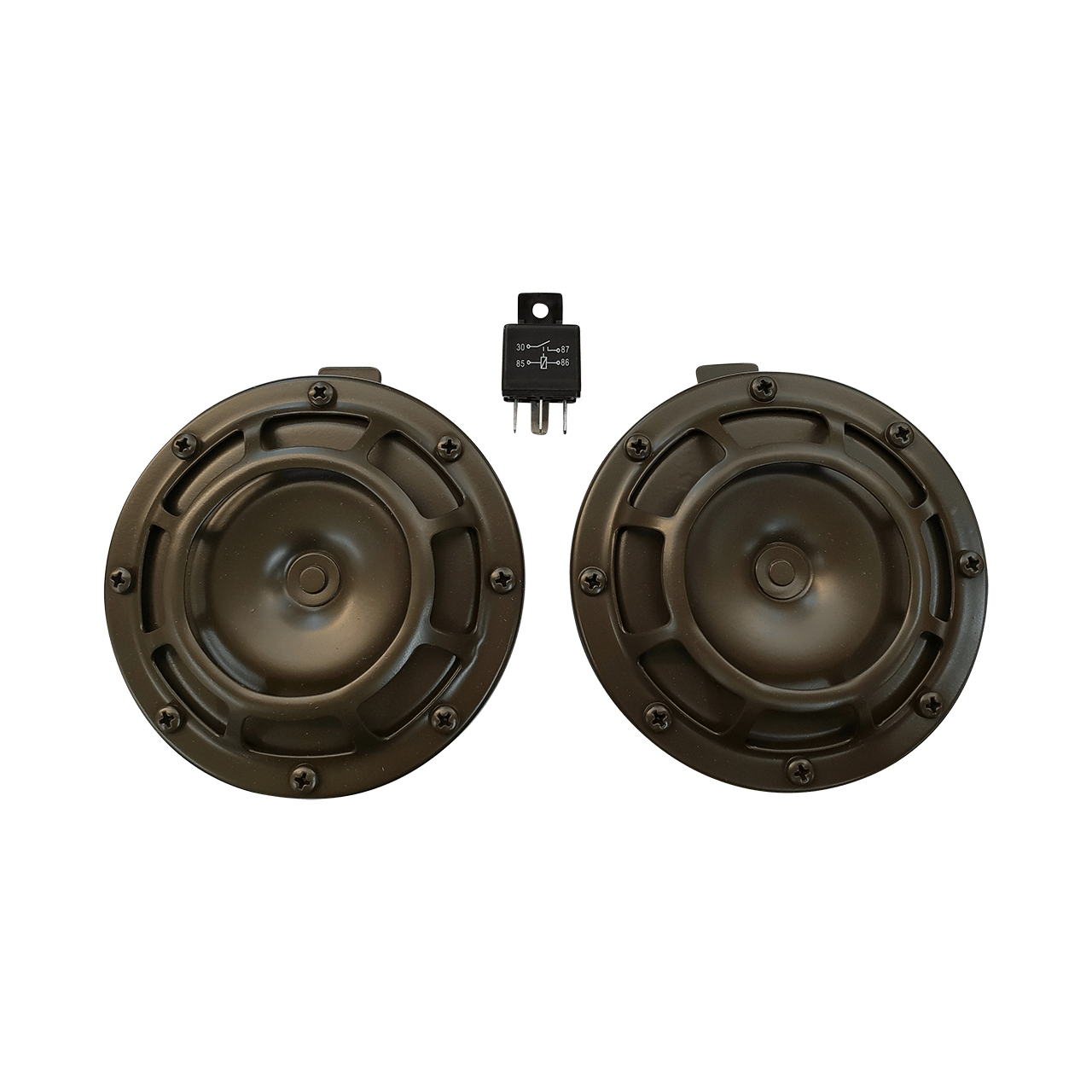 Doppelton Horn Oliv Starkton Hupe 12V 300 Hz + 500 Hz Hella G Klasse  passend für Mercedes W460 W461 W463