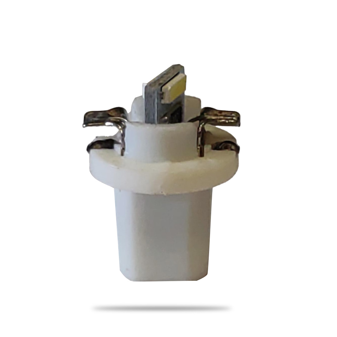 LED Beleuchtung für Kontrollleuchten SMD im Kombiinstrument 12 + 24V 0,4 W B8.5d grauer Sockel , einzeln passend für Mercedes Wolf GD 250 W460 W461 W463