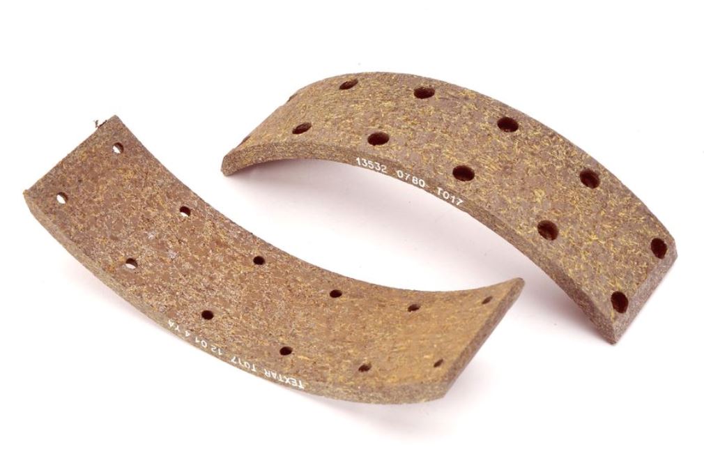 Bremsbelag für Mercedes G Klasse p.f. A4634230110 , 8,7 mm ,54mm breit,  für Trommel 260 mm W460 , W461 , W463 #1