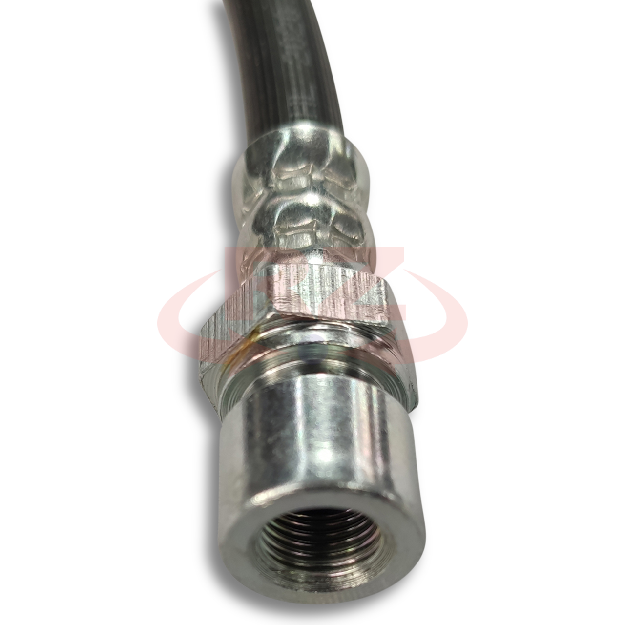 Schlauch für Sperre VA, 10 x1 IG ,10 x1 AG Länge 485 mm passend für Mercedes Wolf GD 250 W460 W461 W463