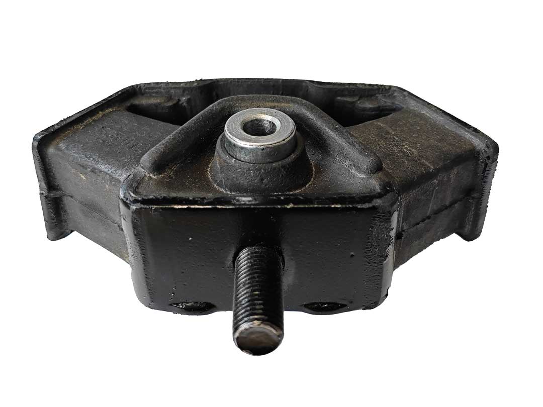 Gummilager  hinteres Motorlager Getriebelager Automatikgetriebe 2x M 8 IG - 1x M12 Stehbolzen pf. Mercedes Wolf GD 250 / 300 / 290  W460 W461 W463