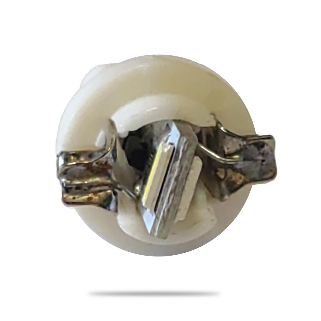 LED Beleuchtung für Kontrollleuchten SMD im Kombiinstrument 12 + 24V 0,4 W B8.5d grauer Sockel , einzeln passend für Mercedes Wolf GD 250 W460 W461 W463