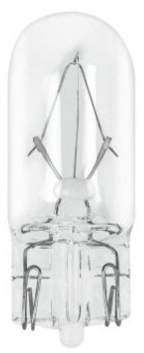 Glühlampe 24V 5W Glassockel W2.1x9.5d, 10er Pack passend für Mercedes Wolf GD 250 W460 W461 W463