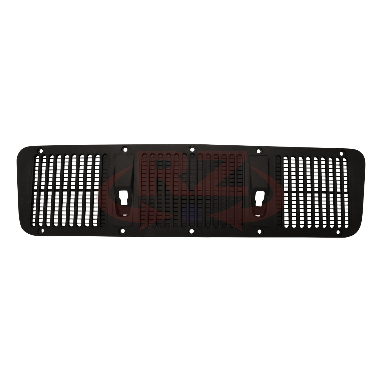 Gitter Motorhaube für den Einbau von 2 Waschdüsen passend für Mercedes Wolf GD 250 W460 W461 W463