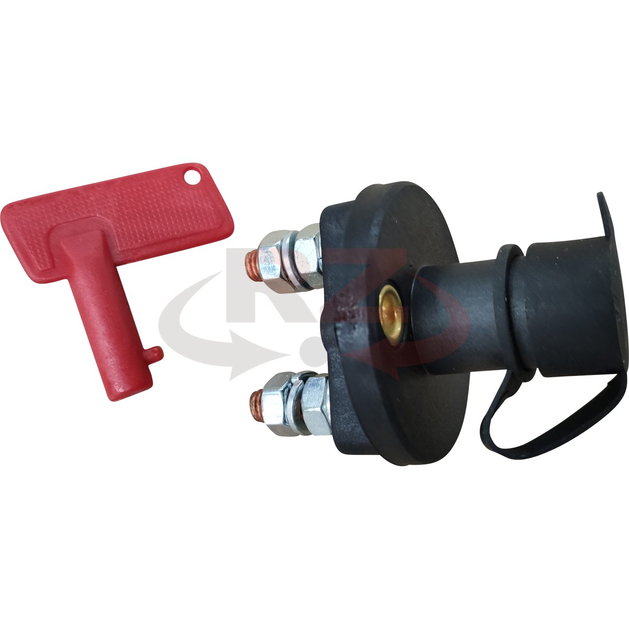 Batterietrennschalter 12-24V 1000A/500A mit Schlüssel , M8