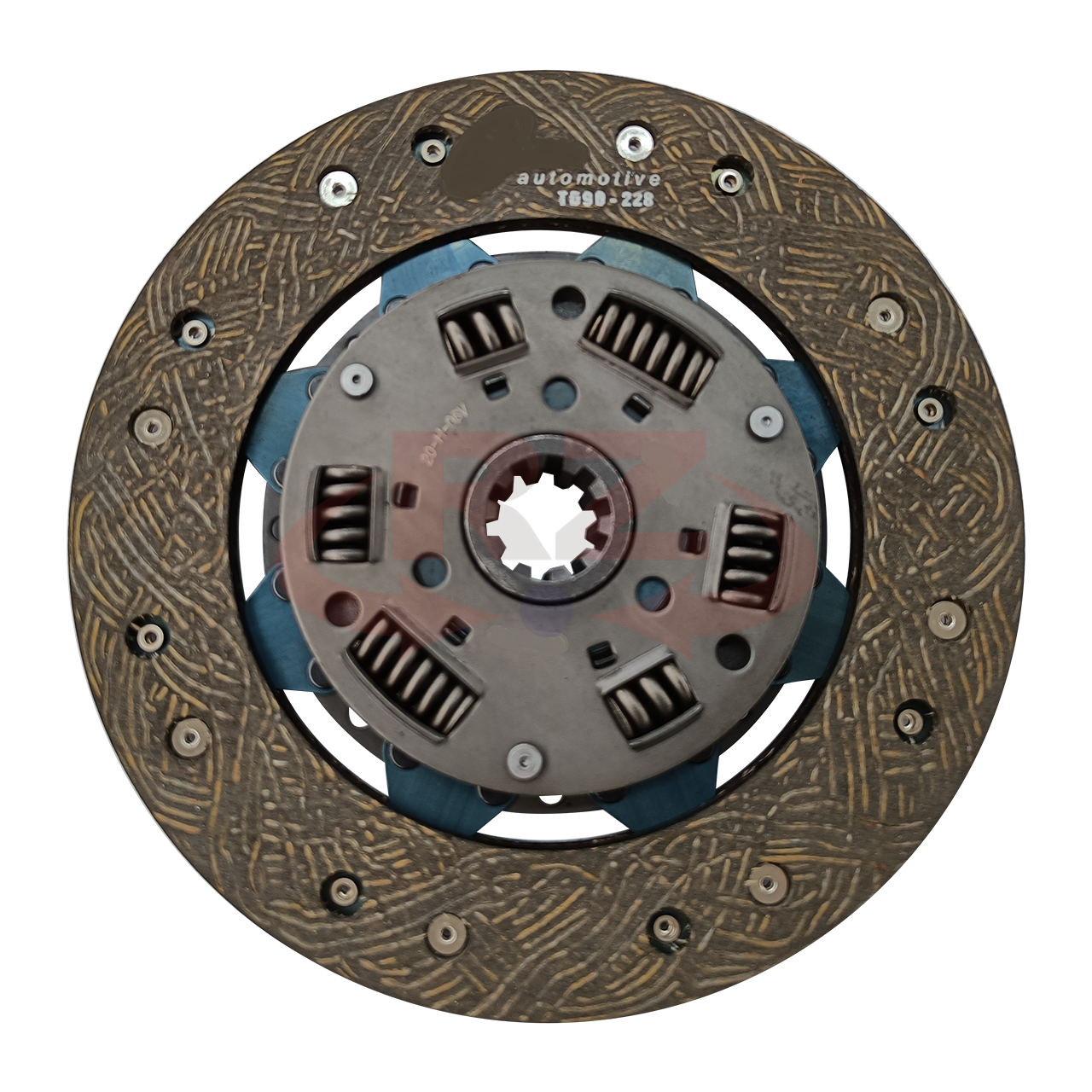 Kupplungsscheibe 228 mm Z=10 Alternativteil 23x29-10N  W460 , W 461 , OM 602 , 250 GD , 230 G GE , 240 GD  passend für Mercedes Wolf GD 250 W460 W461 W463