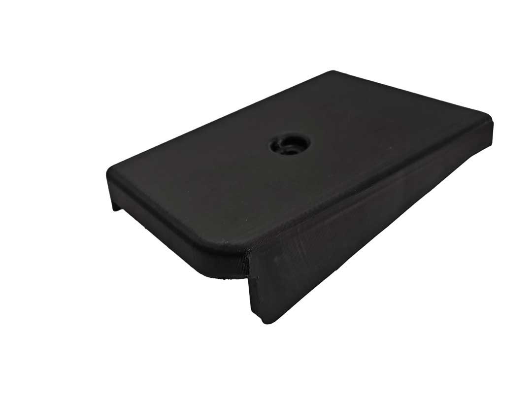 Abdeckung A4616710236 Windschutz links Kunststoff schwarz