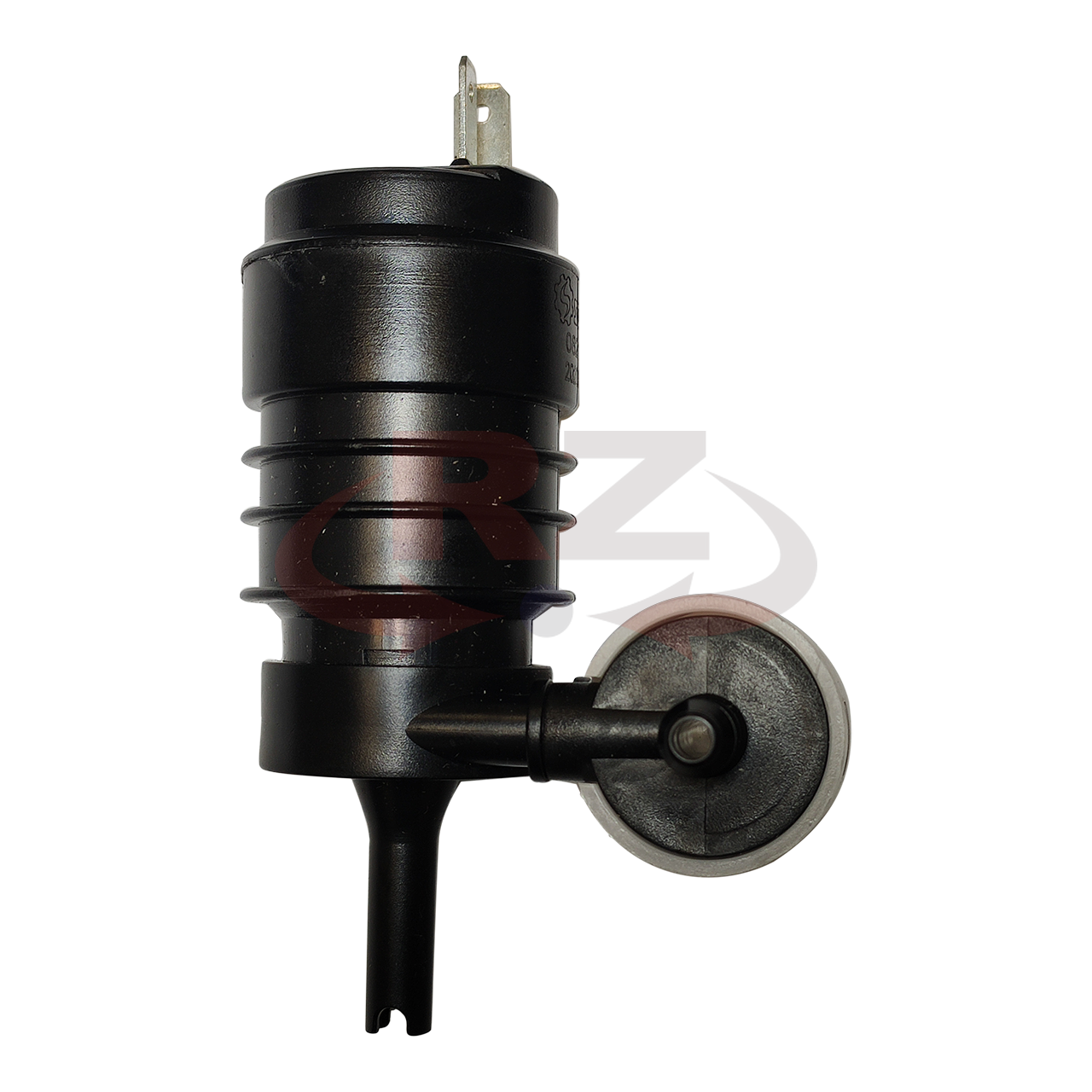 Scheibenwaschpumpe 12V Steckbar in Behälter 2 Schlauchanschlüsse G Klasse  passend für Mercedes W461 W463