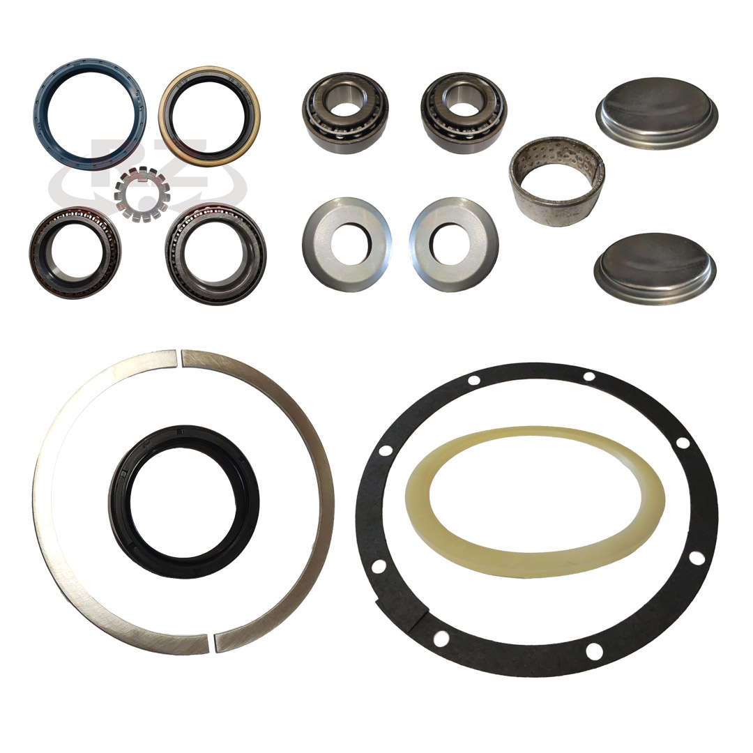 Reparatursatz Achsschenkel und Halbwellenlagerung Vorderachse 1 Seite W460 ,W461, W463 BW Wolf und Greenliner
