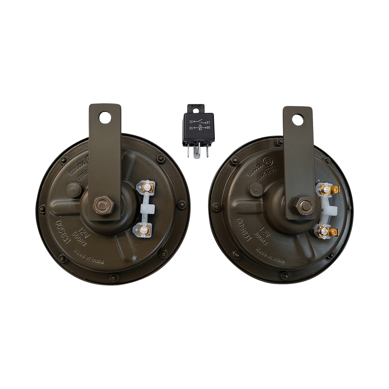 Doppelton Horn Oliv Starkton Hupe 12V 300 Hz + 500 Hz Hella G Klasse  passend für Mercedes W460 W461 W463