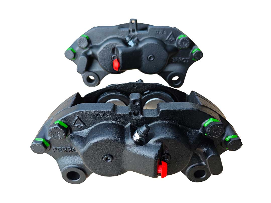 Set 1 Kreis original Perrot Bremssattel rechts + links    p.f. Mercedes Wolf GD 250 + W460 W461 W463