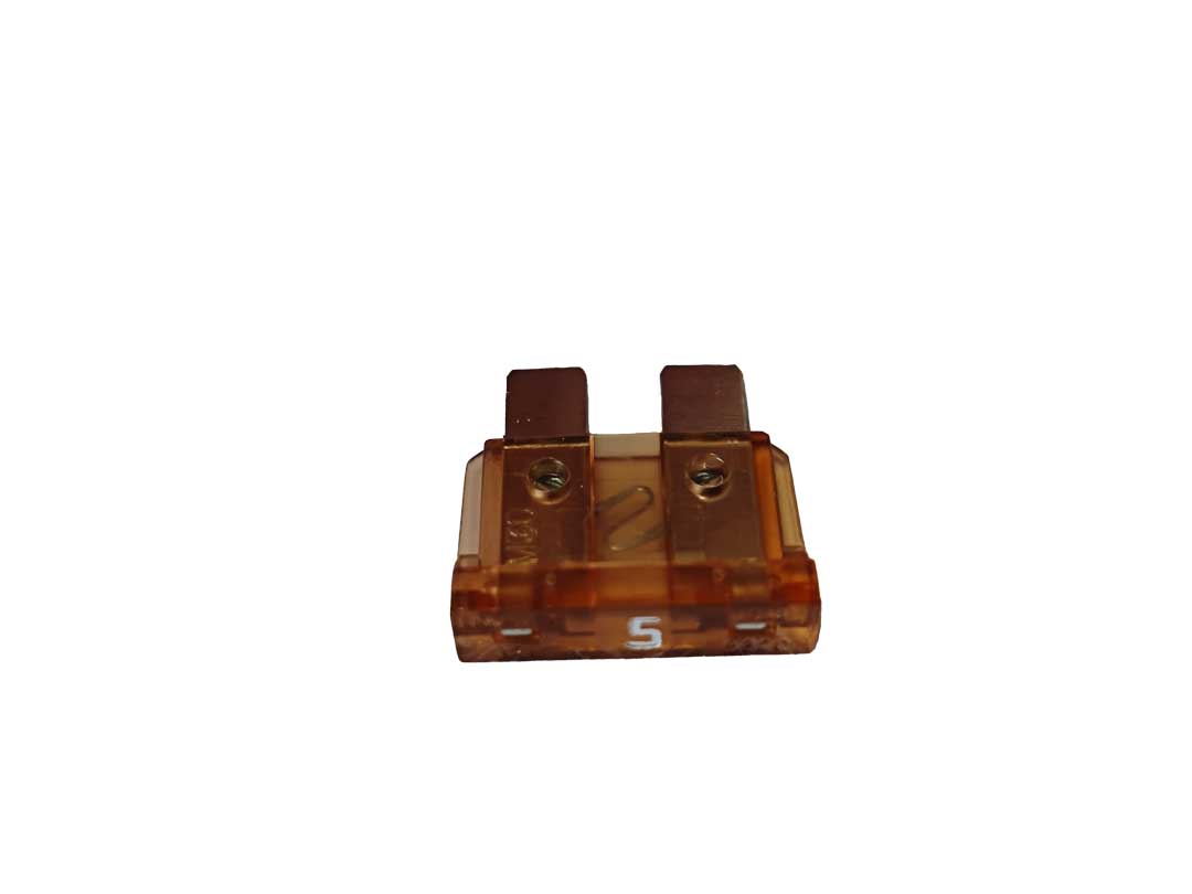 Flachstecksicherung 5A beige ATO