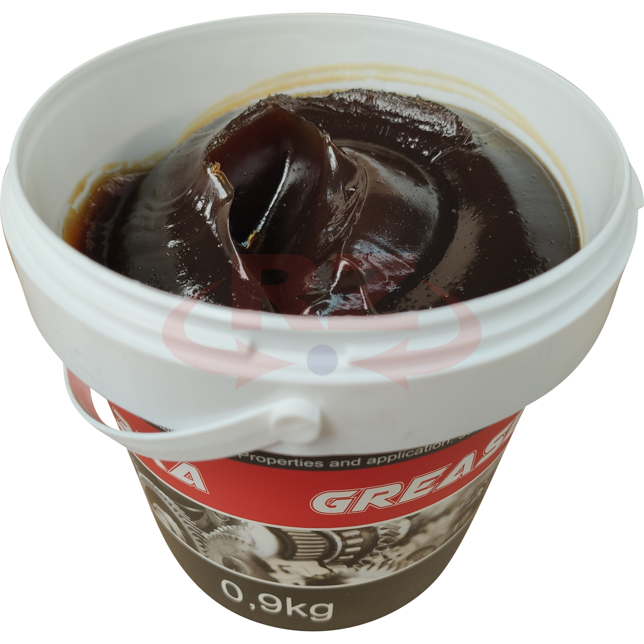 EP2 Lagerfett Braun 0,9 Kg Eimer , Lagerfett Lithium, (EN) resistant to water (0,9KG); -30/+130°C; DIN 51502 KP2K-30; NLGI 2