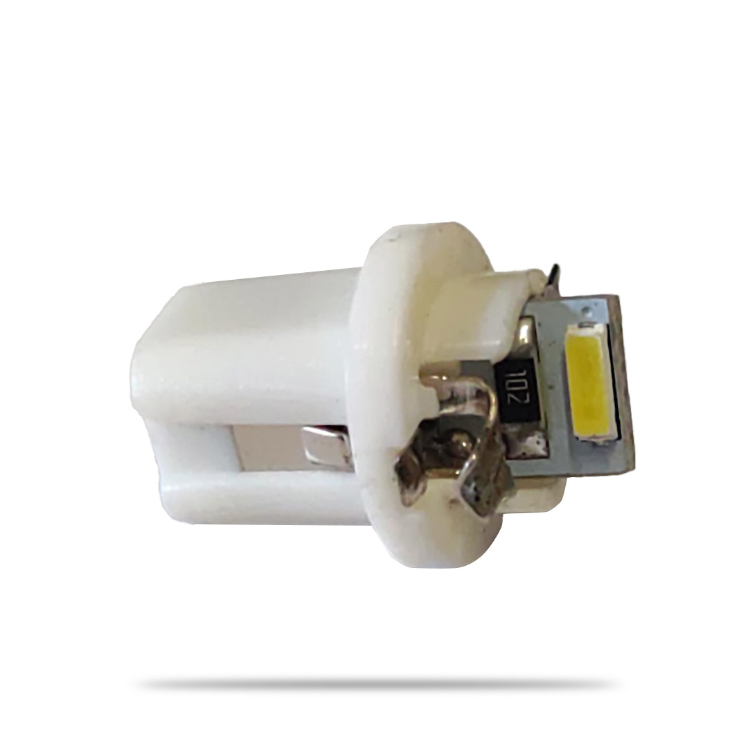 LED Beleuchtung für Kontrollleuchten SMD im Kombiinstrument 12 + 24V 0,4 W B8.5d grauer Sockel , einzeln passend für Mercedes Wolf GD 250 W460 W461 W463