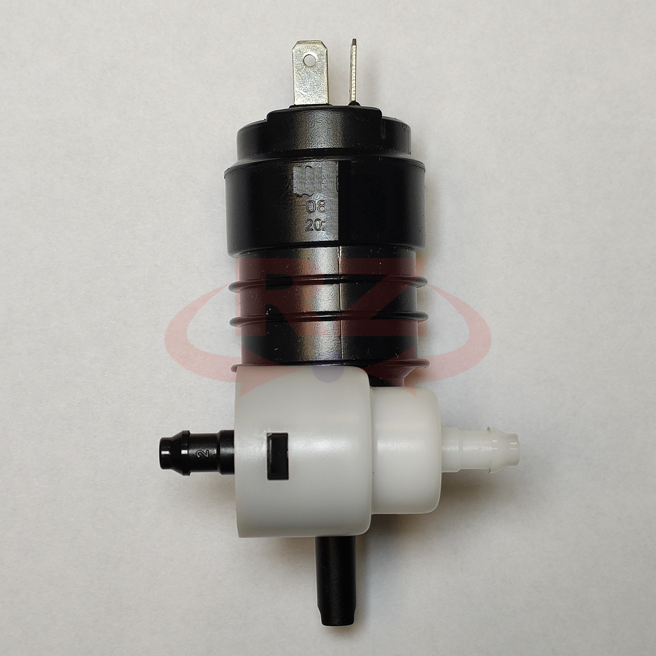 Scheibenwaschpumpe 12V Steckbar in Behälter 2 Schlauchanschlüsse G Klasse  passend für Mercedes W461 W463