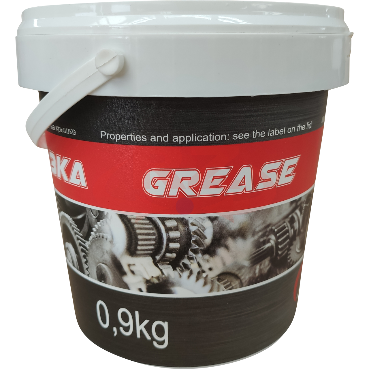 EP2 Lagerfett Braun 0,9 Kg Eimer , Lagerfett Lithium, (EN) resistant to water (0,9KG); -30/+130°C; DIN 51502 KP2K-30; NLGI 2