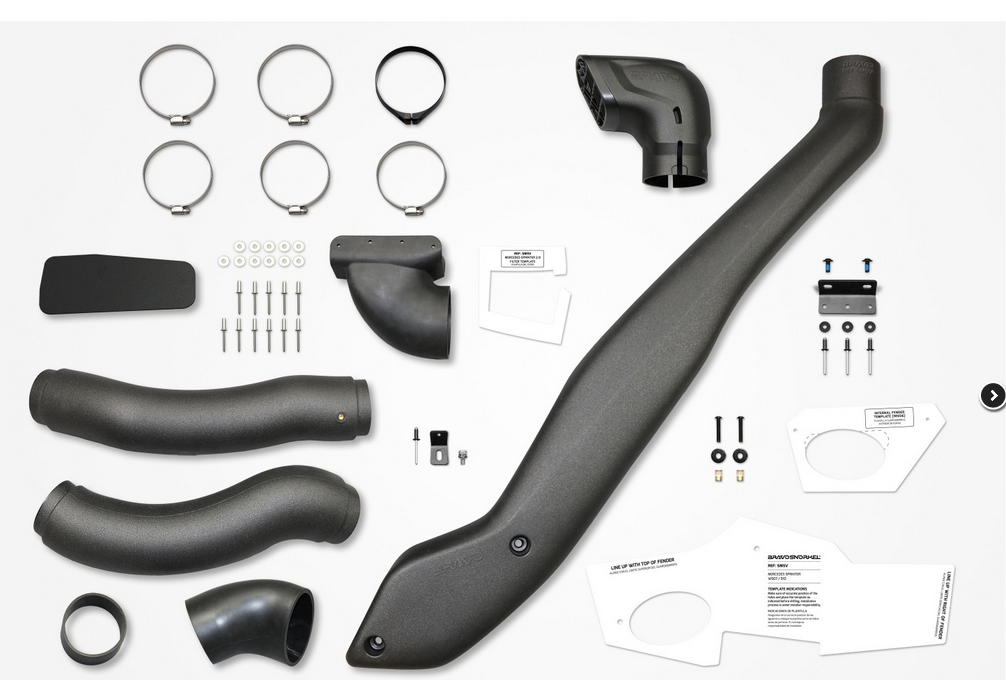 BRAVO Snorkel Schnorchel p.f. MB Sprinter W907 / W910 ab 2018 2l