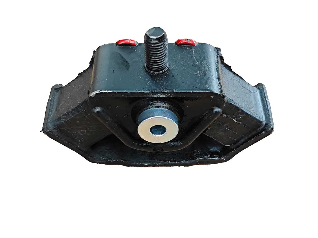 Gummilager  hinteres Motorlager A4602405718  Getriebelager Schaltgetriebe 2x M 8 Stehbolzen , + 1x M12 Stehbolzen pf. Mercedes Wolf GD 250 / 300 / 290  W460 W461 W463