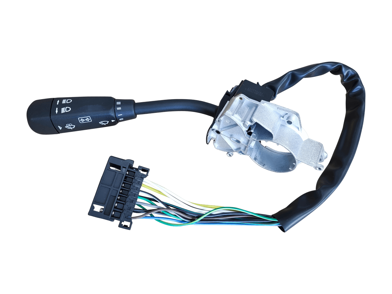 Lenkstock Blinkerschalter GD GE  W460 W461 463 14 polig+12 belegt Alu Schraubhalter