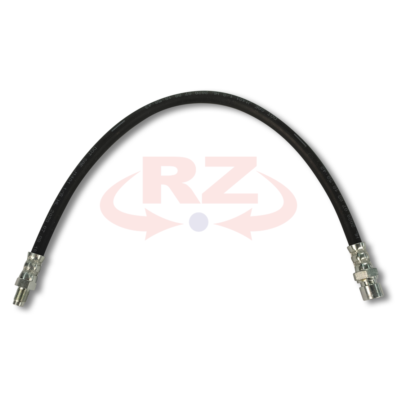 Schlauch für Sperre VA, 10 x1 IG ,10 x1 AG Länge 485 mm passend für Mercedes Wolf GD 250 W460 W461 W463